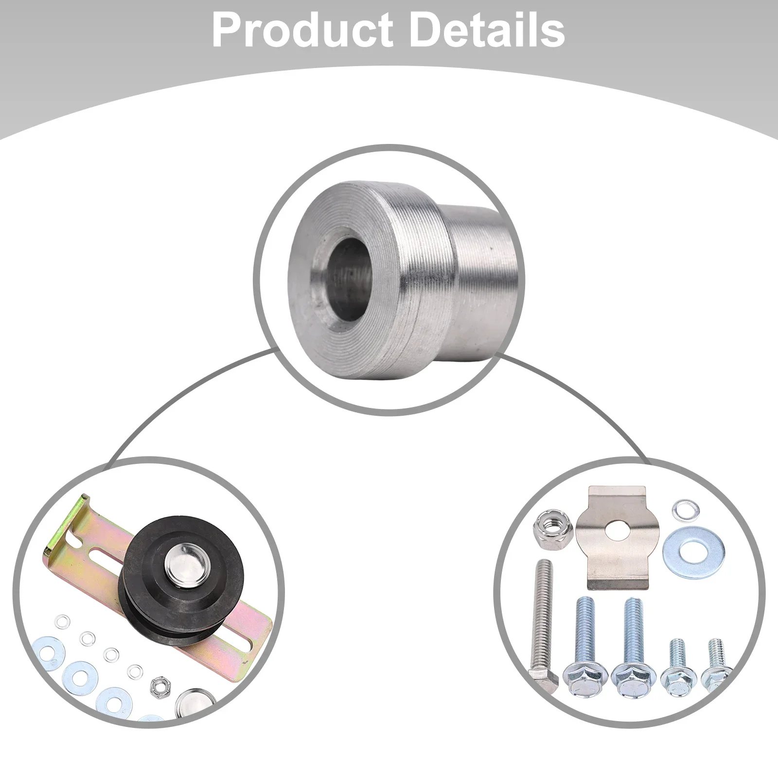 For Mower Pulleys Pulleys Idler Kit Garden Supplies Easy Installation 22207 22210 For Turfmaster Hand Push Mower
For Mower Pulleys Pulleys Idler Kit Garden Supplies Easy Installation 22207 22210 For Turfmaster Hand Push Mower