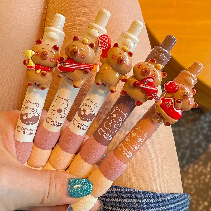 5pcs Capybara Ballpoint pen Practice Pen Student-Exclusive Cartoon Pen 0.5mm Stationery School Supplies Student Reward
5pcs Capybara Ballpoint pen Practice Pen Student-Exclusive Cartoon Pen 0.5mm Stationery School Supplies Student Reward
