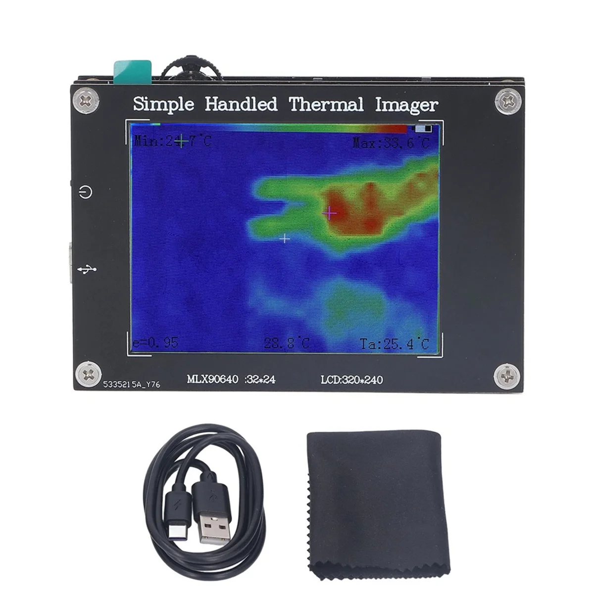 ABIS-Professional 7-In-1 Thermal Imager Cam 3.2 Inch Screen Portable Handheld Multifunctional Infrared Thermal Imaging Camera
ABIS-Professional 7-In-1 Thermal Imager Cam 3.2 Inch Screen Portable Handheld Multifunctional Infrared Thermal Imaging Camera