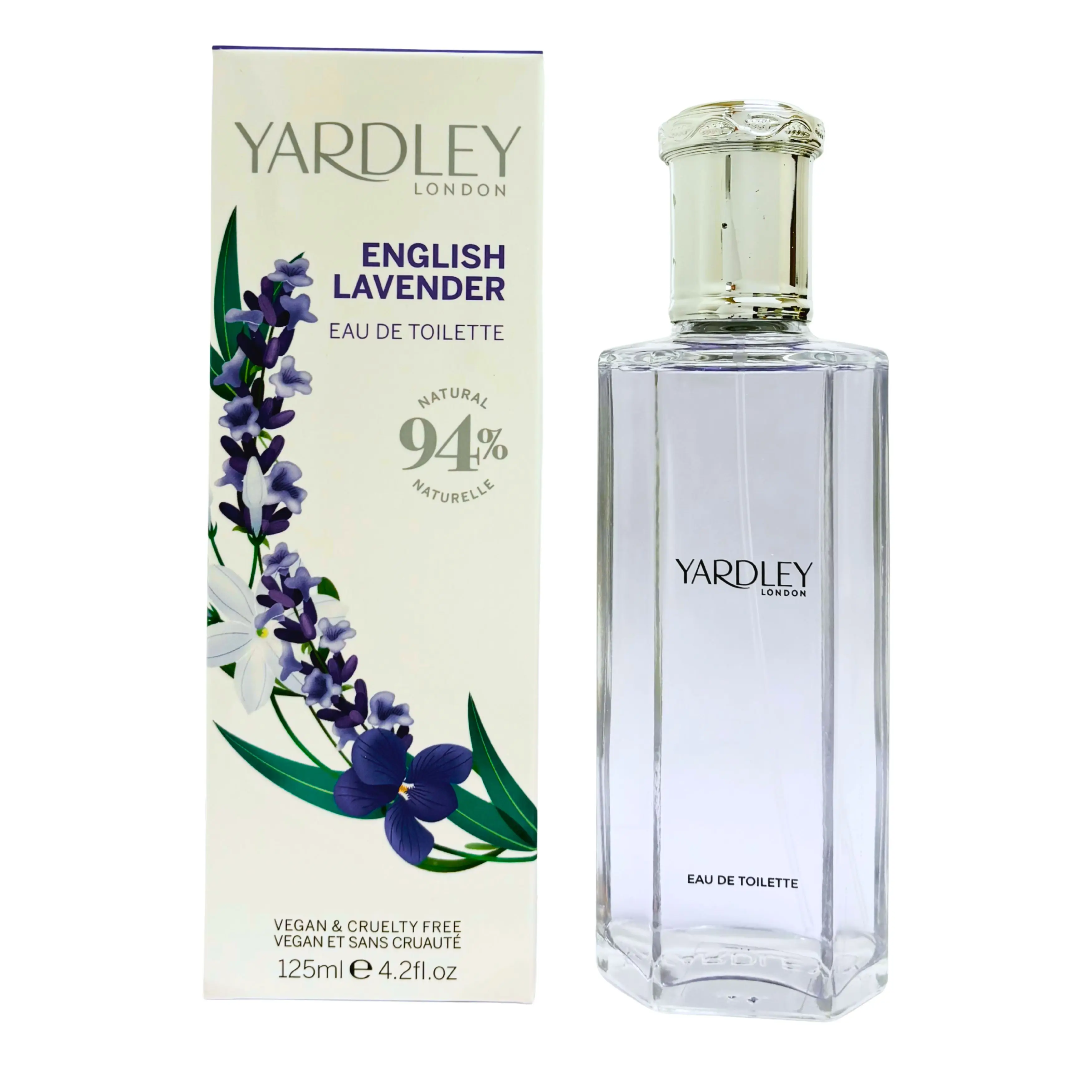 Yardley English Lavender Eau De Toilette Unisex 4.2 oz / 125 ml
Yardley English Lavender Eau De Toilette Unisex 4.2 oz / 125 ml