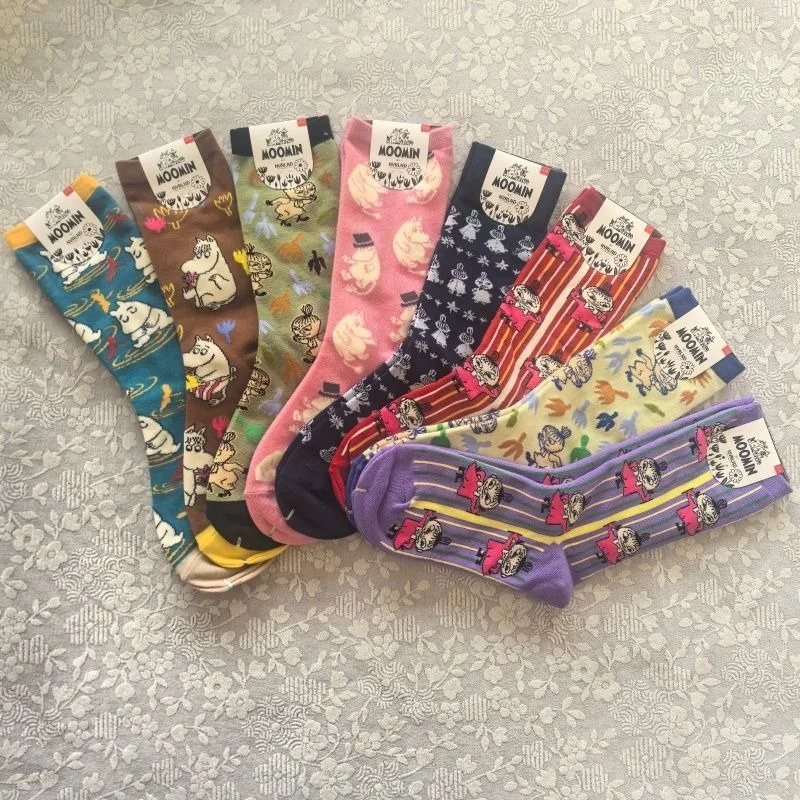 New Moomintroll Littly My Four Seasons Medium Socks EUR36-EUR40 Cartoon Anime Cute Fashion Combed Cotton
New Moomintroll Littly My Four Seasons Medium Socks EUR36-EUR40 Cartoon Anime Cute Fashion Combed Cotton
