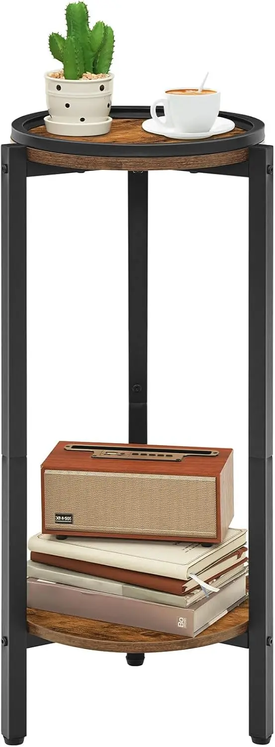 Tall Round Side Table, Small Coffee Drink Table for Sofa Couch, 28.7" H Round Nightstand, Circle Wooden Accent Pedestal
Tall Round Side Table, Small Coffee Drink Table for Sofa Couch, 28.7" H Round Nightstand, Circle Wooden Accent Pedestal