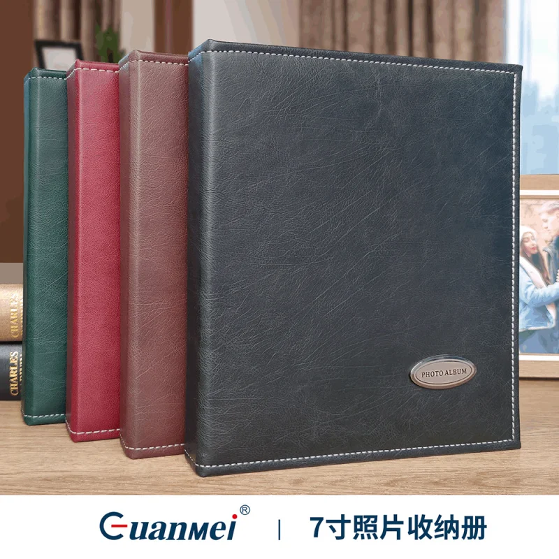 Customized. Guangmei Leather Photo Album Retro Photo Trendy Postcard Storage Book Insert Pocket PP Album 7inch Photo Al
Customized. Guangmei Leather Photo Album Retro Photo Trendy Postcard Storage Book Insert Pocket PP Album 7inch Photo Al