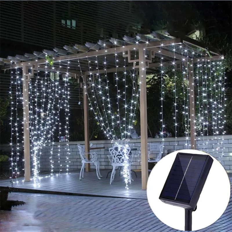Светодиодная гирлянда-штора на солнечных батареях, 8 режимов, для декора комнаты, свадеб, Дня святого Валентина, улицы, сада, Рамадана, эстетичная
Светодиодная гирлянда-штора на солнечных батареях, 8 режимов, для декора комнаты, свадеб, Дня святого Валентина, улицы, сада, Рамадана, эстетичная