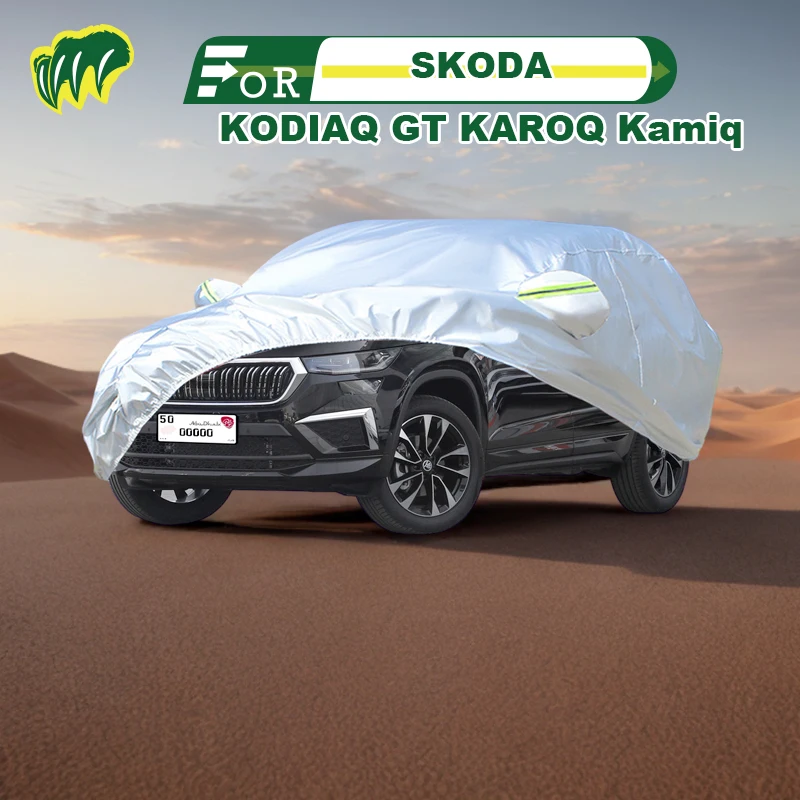 For SKODA KODIAQ KAROQ Kamiq Hatchback Car Cover Waterproof Outdoor Cover Sun Rain Protection with Lock and Zipper Door
For SKODA KODIAQ KAROQ Kamiq Hatchback Car Cover Waterproof Outdoor Cover Sun Rain Protection with Lock and Zipper Door