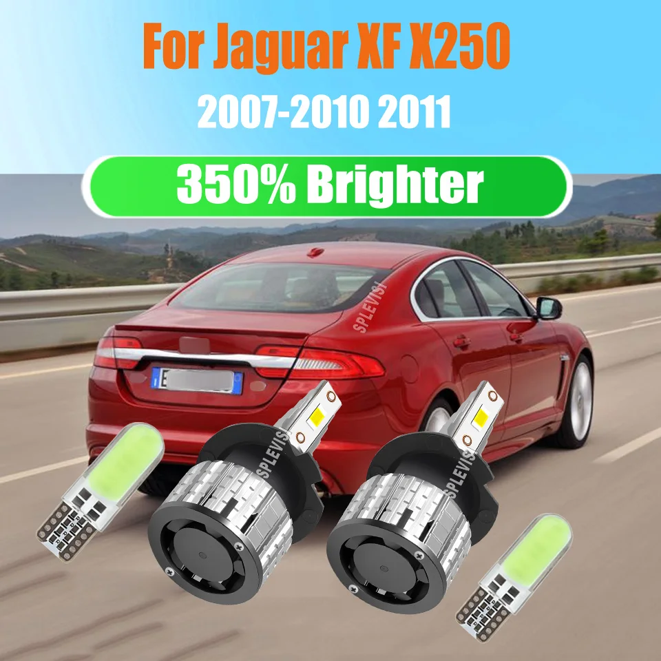 H7 LED headlight feature upgrad LED chip to offer higher light density & better beam For Jaguar XF X250 2007 2008 2009 2010 2011
H7 LED headlight feature upgrad LED chip to offer higher light density & better beam For Jaguar XF X250 2007 2008 2009 2010 2011