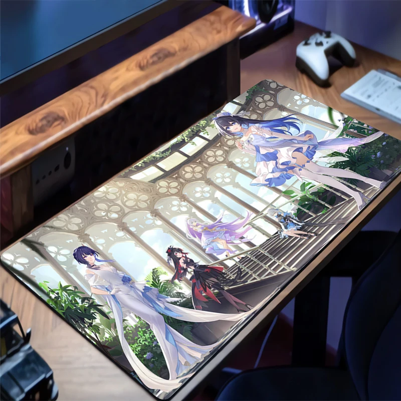 Gaming Mouse Pad Honkai Impact 3 Accessories Office Gamer Keyboard Desk Mat Non-Slip Laptop ground mat Large PC carpet Mousepad
Gaming Mouse Pad Honkai Impact 3 Accessories Office Gamer Keyboard Desk Mat Non-Slip Laptop ground mat Large PC carpet Mousepad