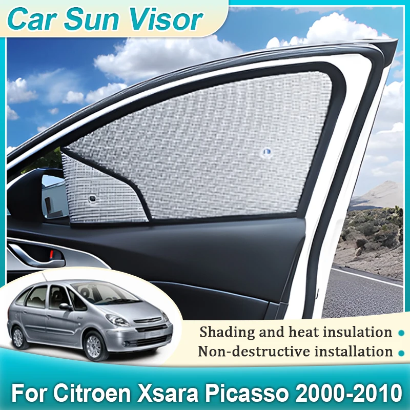 Car Sun Visors For Citroen Xsara Picasso Accessories 2009 2000-2010 Sunshade Full Covers Windshield Blackout Anti UV Auto Parts
Car Sun Visors For Citroen Xsara Picasso Accessories 2009 2000-2010 Sunshade Full Covers Windshield Blackout Anti UV Auto Parts