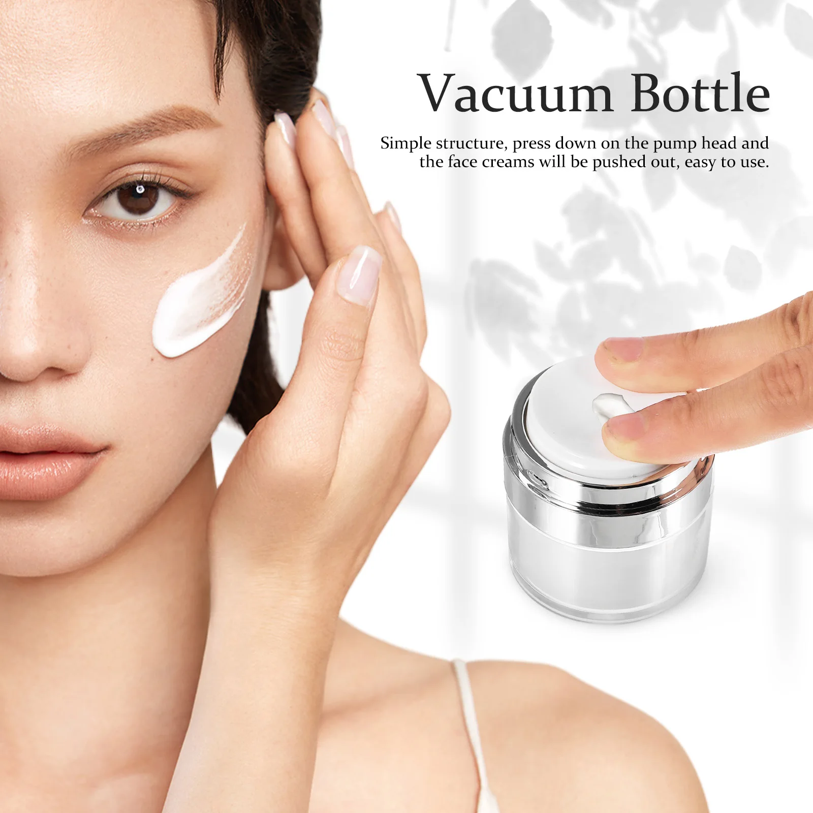 4 pcs 15ML Airless Pump Bottles Transparent Lotion Containers Travel Toiletries Cream Jars Reusable Airtight Packaging
4 pcs 15ML Airless Pump Bottles Transparent Lotion Containers Travel Toiletries Cream Jars Reusable Airtight Packaging