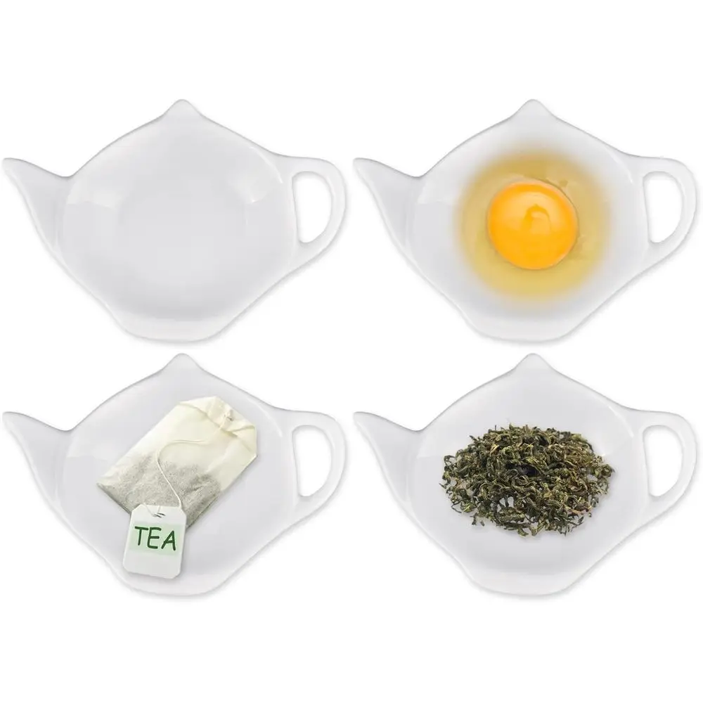 Tea Bag Holder - Teapot Design for Seasoning, Sauce, or Dessert Dishes
Tea Bag Holder - Teapot Design for Seasoning, Sauce, or Dessert Dishes