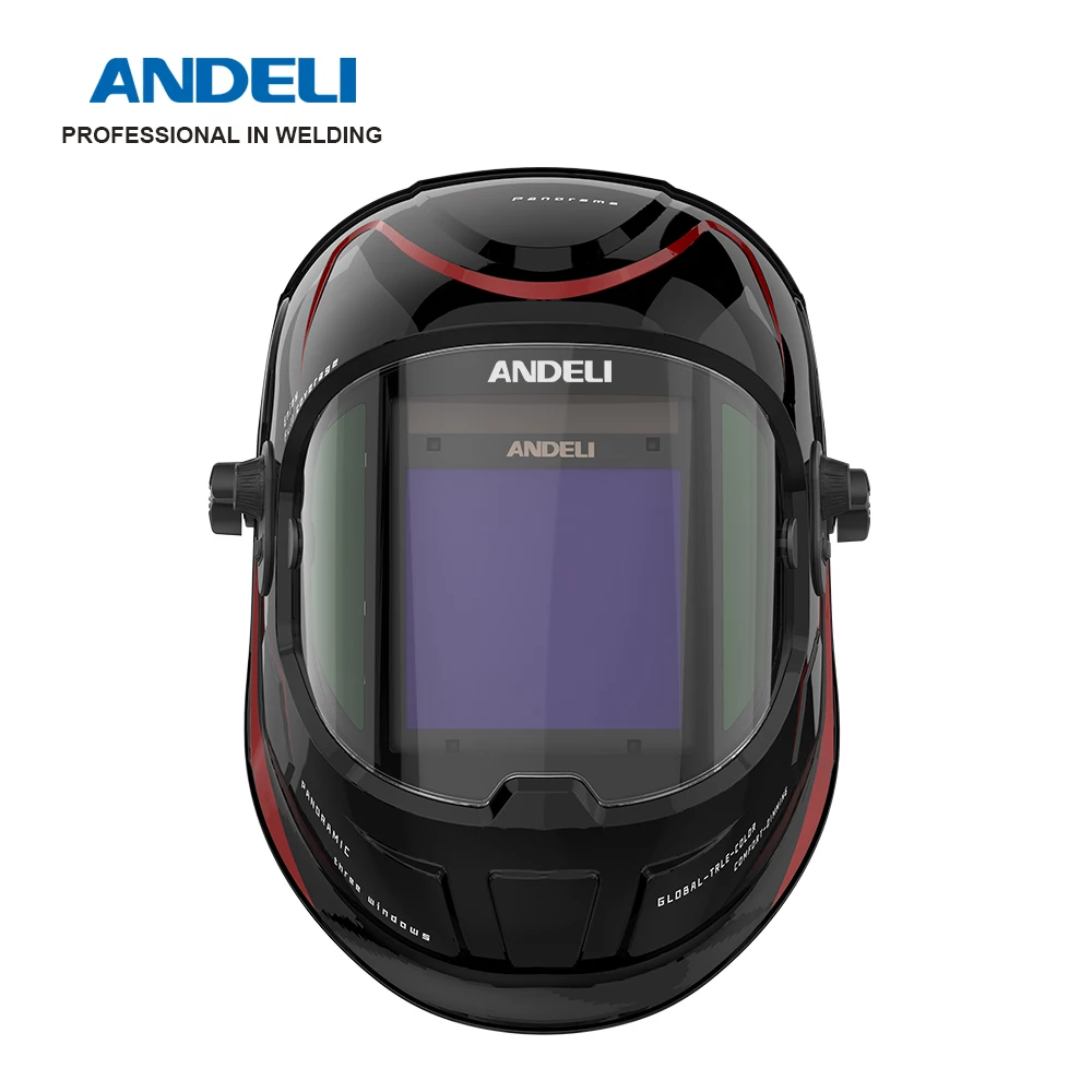 ANDELI USA Free Shipping Auto Darkening Welding Helmet Large Screen 180 View True Color Solar Welding Helmet 4 ARC Sensors
ANDELI USA Free Shipping Auto Darkening Welding Helmet Large Screen 180 View True Color Solar Welding Helmet 4 ARC Sensors