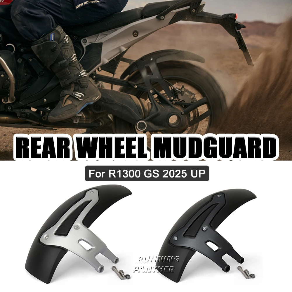 R1300GS Motorcycle Fender Mudguard Rear Tire Hugger Splash Guard Cover For BMW R1300GS 2025 UP New Accessories
R1300GS Motorcycle Fender Mudguard Rear Tire Hugger Splash Guard Cover For BMW R1300GS 2025 UP New Accessories