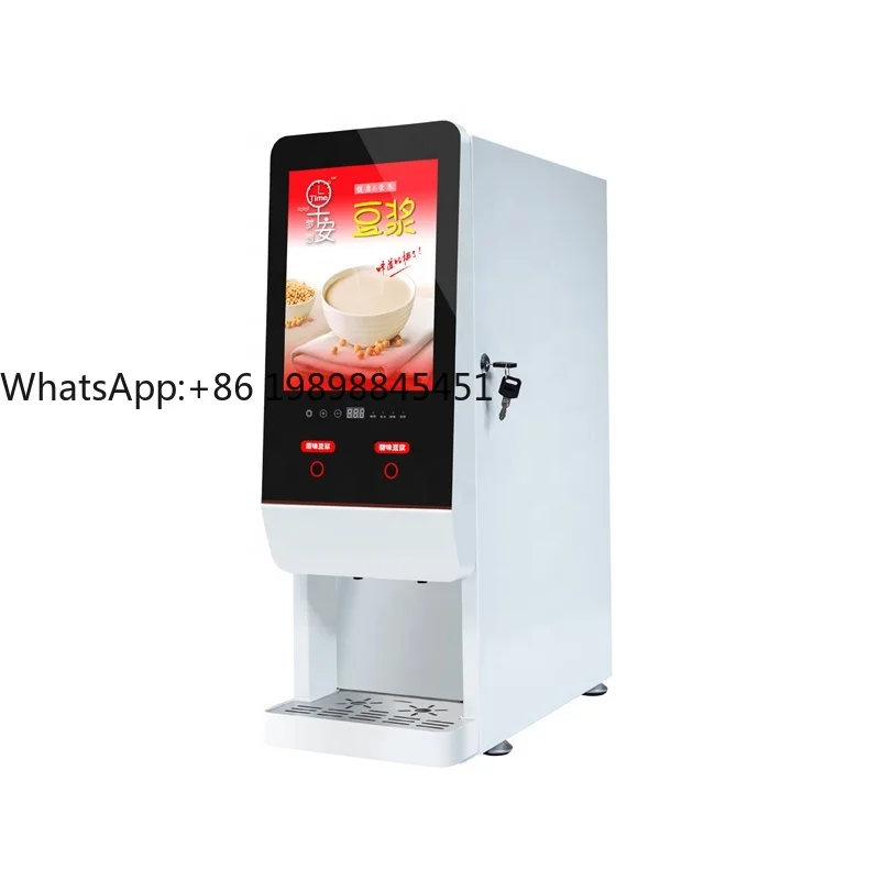110V 220V Beverage Drink Dispensers Instant Coffee Maker Machine Commercial Hot Coffee Dispenser Soybean Milk Vending Machine
110V 220V Beverage Drink Dispensers Instant Coffee Maker Machine Commercial Hot Coffee Dispenser Soybean Milk Vending Machine