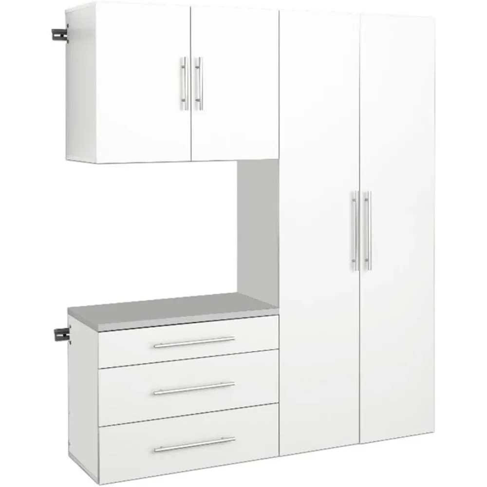 Wall Mounted Upper Storage Cabinet & 3 Drawer Base Cabinet - White (30"x24"x16")
Wall Mounted Upper Storage Cabinet & 3 Drawer Base Cabinet - White (30"x24"x16")
