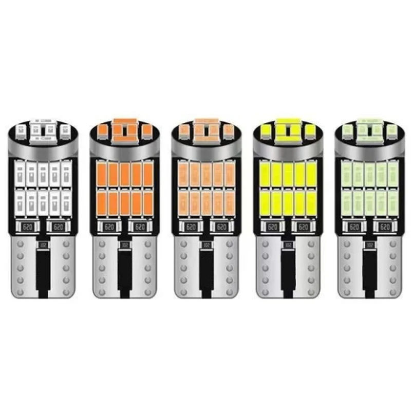 100pcs T10 LED W5W Car Reading Clearance Lights Auto License Plate Door Tail Lamp Bulb 26SMD 4014 White Red Blue Yellow DC12V
100pcs T10 LED W5W Car Reading Clearance Lights Auto License Plate Door Tail Lamp Bulb 26SMD 4014 White Red Blue Yellow DC12V