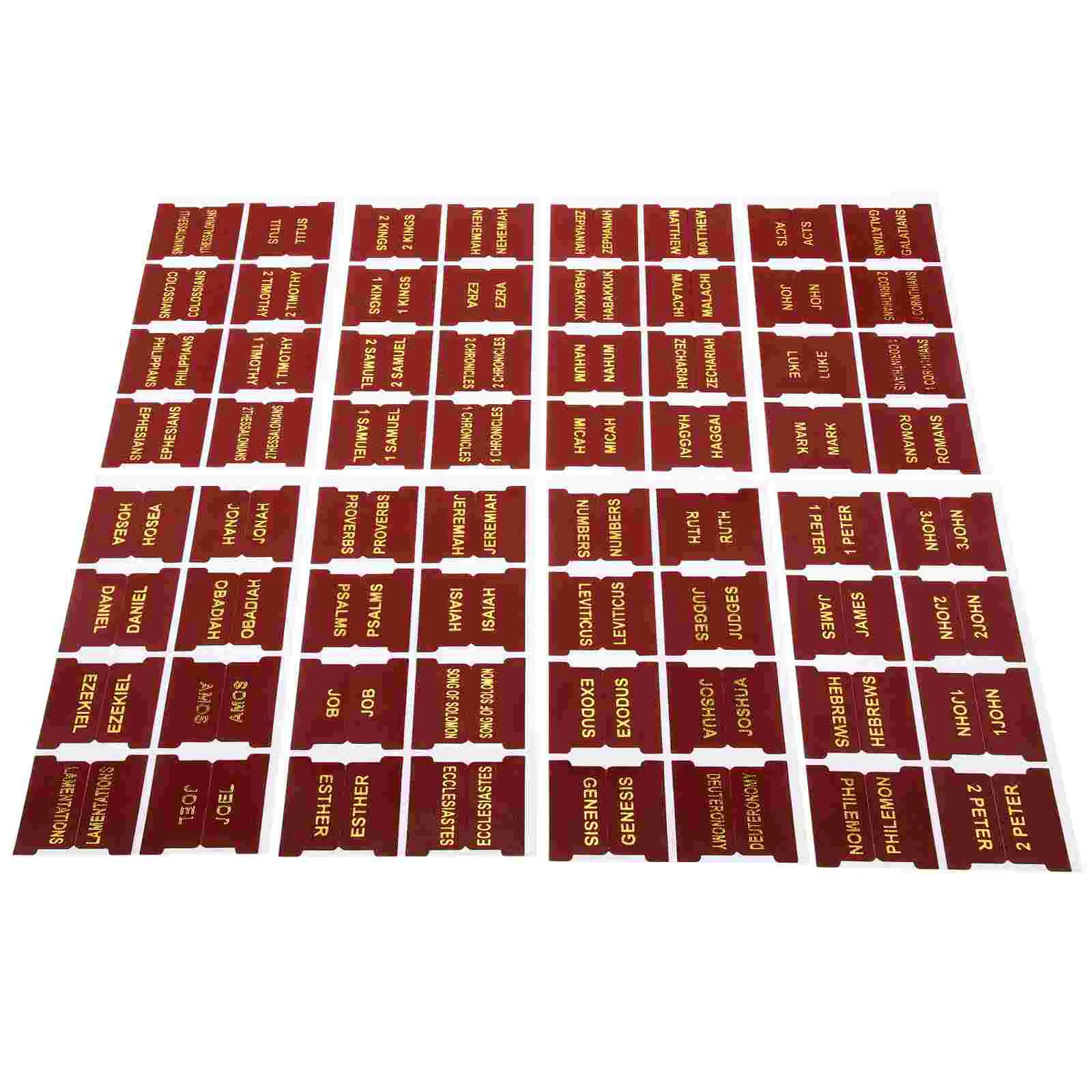 1 Set Bible Index Tabs Bible Book Tabs Decorative Book Tabs Portable Bible Tabs for Studying
1 Set Bible Index Tabs Bible Book Tabs Decorative Book Tabs Portable Bible Tabs for Studying