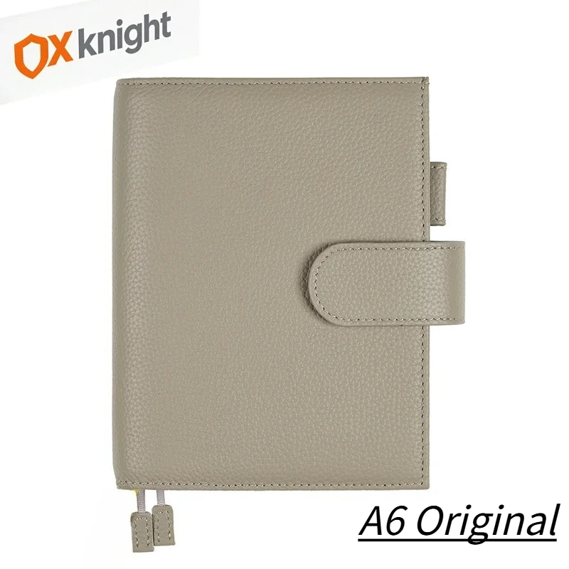 OX KNIGHT 2026 Luxury Original Series A6 Plus Notebook Cover for Litchi Grain Cowhide Planner Organizer Agenda Journal Diary
OX KNIGHT 2026 Luxury Original Series A6 Plus Notebook Cover for Litchi Grain Cowhide Planner Organizer Agenda Journal Diary