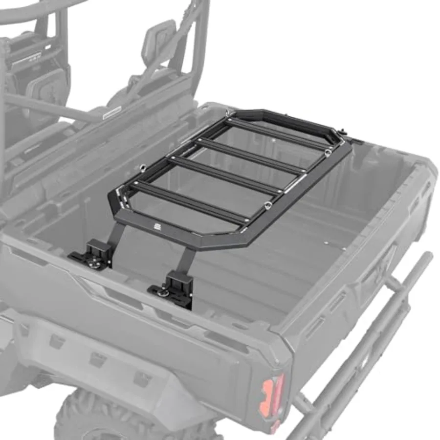 Задний грузовой багажник, регулируемый для CanAm Defender Defender Max 20162024, сверхмощный алюминиевый грузовой багажник для хранения вещей, стойка для кровати с рекламой 
Задний грузовой багажник, регулируемый для CanAm Defender Defender Max 20162024, сверхмощный алюминиевый грузовой багажник для хранения вещей, стойка для кровати с рекламой