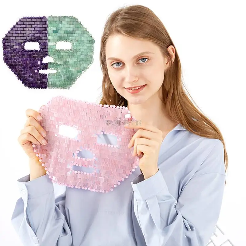 Cooling Natural Rose Quartz Jade Sleep Face Mask Stone Face Massage Anti Aging Amethyst Facial Mask For Beauty&Cooling&Healing
Cooling Natural Rose Quartz Jade Sleep Face Mask Stone Face Massage Anti Aging Amethyst Facial Mask For Beauty&Cooling&Healing