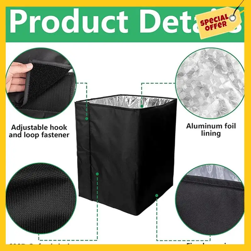 Beehive Box Wrap For Winter - 600D Oxford Beehive Protective Cover With Thermal Insulation, Cozy Windproof Cold Proof B Durable
Beehive Box Wrap For Winter - 600D Oxford Beehive Protective Cover With Thermal Insulation, Cozy Windproof Cold Proof B Durable