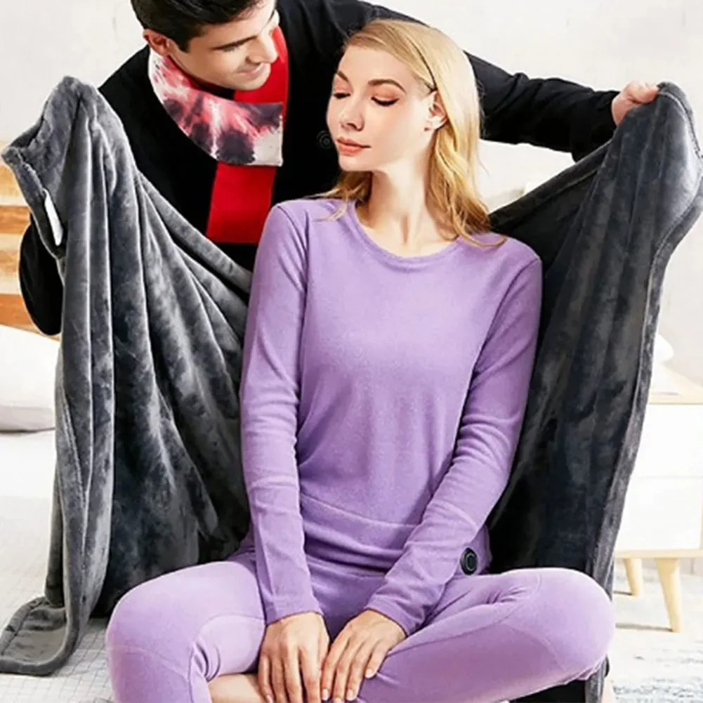 3 Gears Heating Velvet Shawl USB Electric Heated Blanket Wearable Electric Blanket Household Winter Body Warmer for Home Office
3 Gears Heating Velvet Shawl USB Electric Heated Blanket Wearable Electric Blanket Household Winter Body Warmer for Home Office