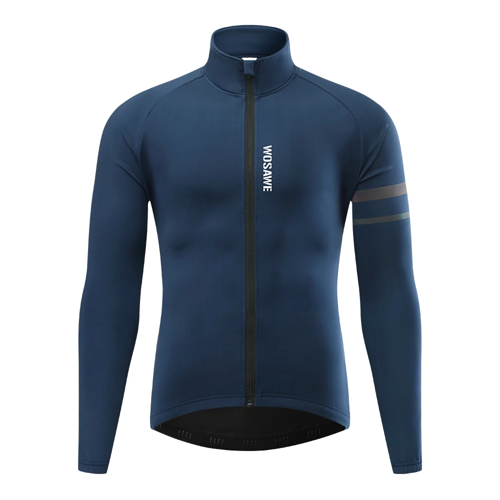 WOSAWE Men'sThermal Winter Cycling Jacket Fleece Lining Long Sleeve Jersey Windproof Running Riding Ciclismo Cycling Clothing
WOSAWE Men'sThermal Winter Cycling Jacket Fleece Lining Long Sleeve Jersey Windproof Running Riding Ciclismo Cycling Clothing