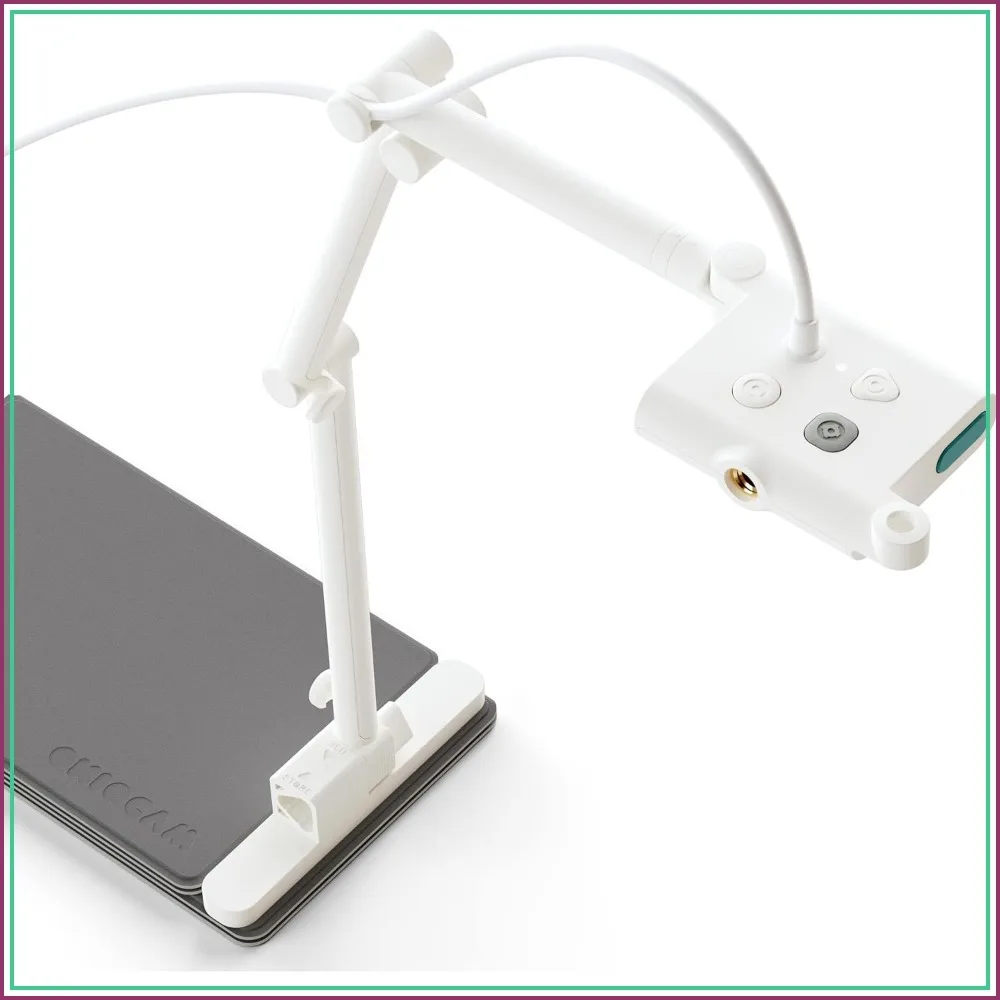 8MP 4K Document Camera & Webcam 2-in-1 with Smart Visual Pointer for Teachers, Compatible with PC, Mac, Chromebooks
8MP 4K Document Camera & Webcam 2-in-1 with Smart Visual Pointer for Teachers, Compatible with PC, Mac, Chromebooks