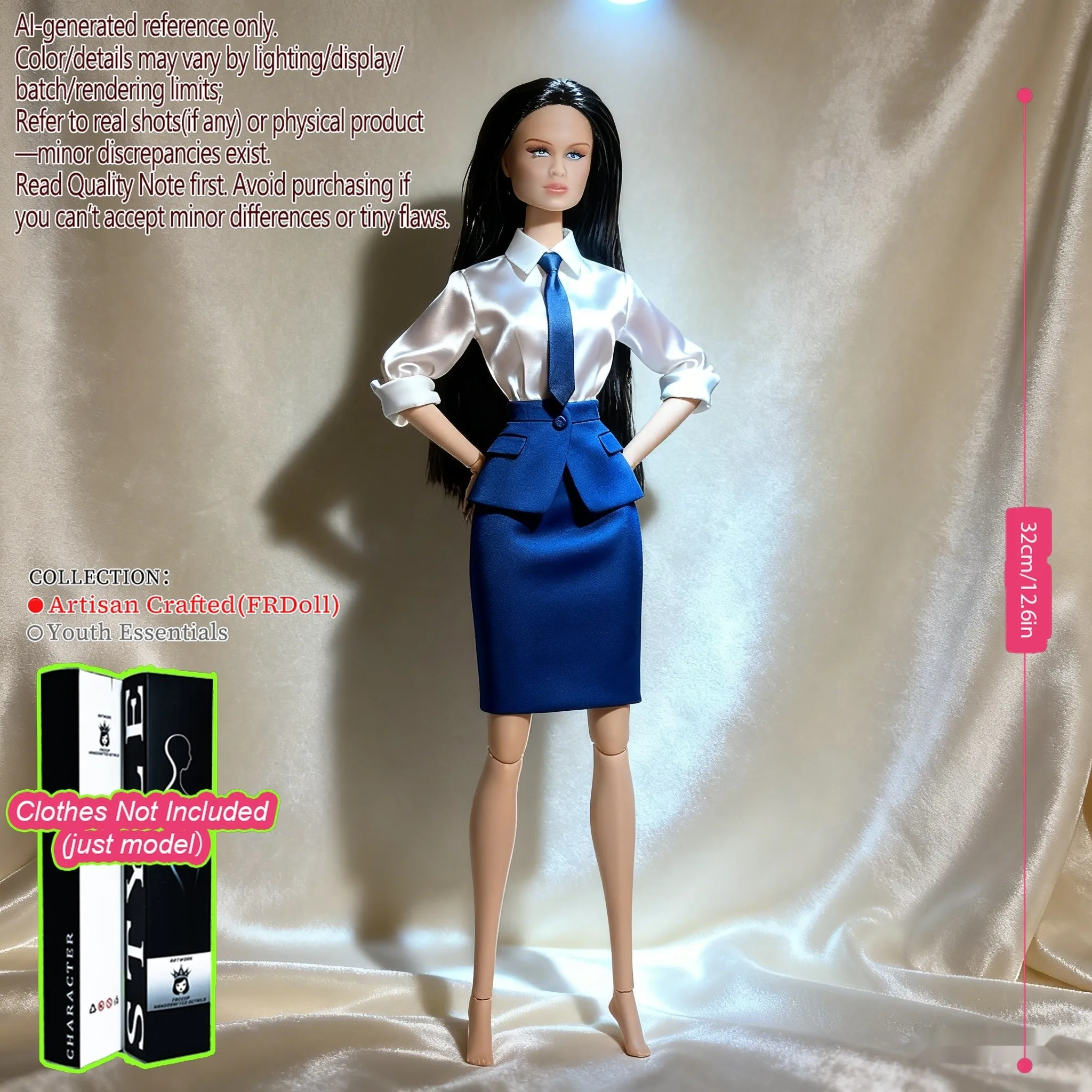 1/6 Scale Supermodel BJD Doll Articulated Posable Collectible Toy Exquisite Makeup Smooth Skin Gift No Clothes
1/6 Scale Supermodel BJD Doll Articulated Posable Collectible Toy Exquisite Makeup Smooth Skin Gift No Clothes