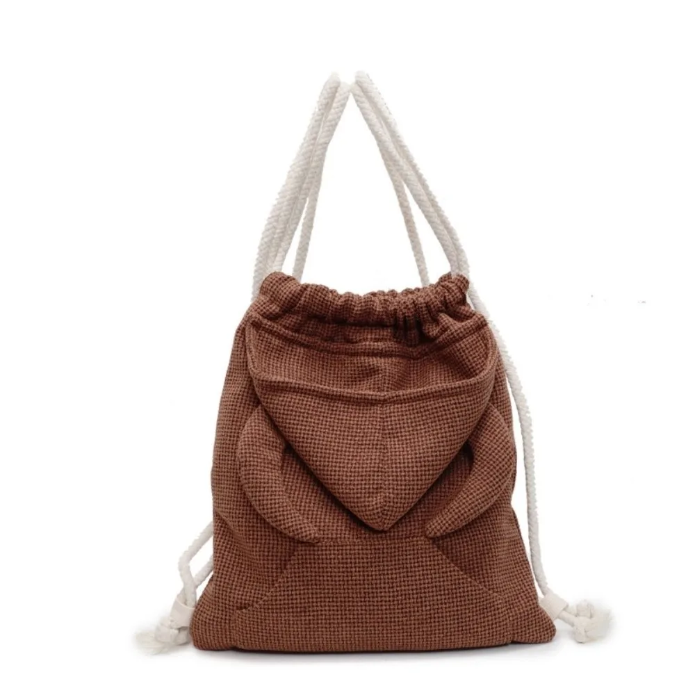 Creative Ox Horn Hooded Backpack Korean Style Solid Color Hoodie Design Schoolbag Zipper Large Capacity Drawstring Bag Shopping
Creative Ox Horn Hooded Backpack Korean Style Solid Color Hoodie Design Schoolbag Zipper Large Capacity Drawstring Bag Shopping
