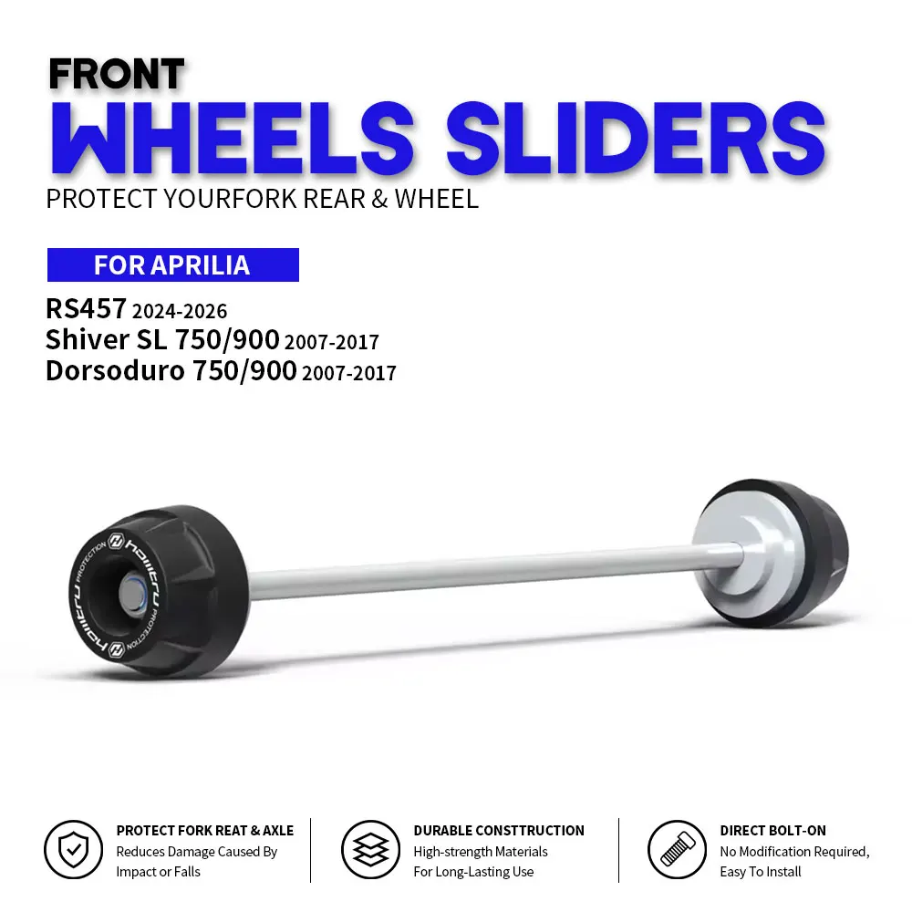 Front Axle Protection Slider For RS457 SHIVER SL 750 900 DORSODURO 750 900 Motorcycle Front Rear Wheels Fork Crash Slider
Front Axle Protection Slider For RS457 SHIVER SL 750 900 DORSODURO 750 900 Motorcycle Front Rear Wheels Fork Crash Slider