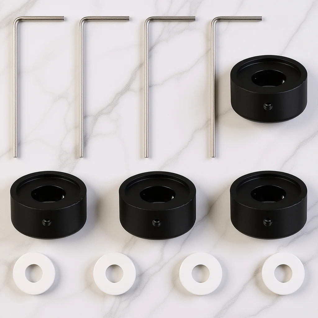 4 set Effect Toppers Aluminum Foot Nail Pedal Topper Alloy Footswitch Protection For Effects Pedal Metal Button Cap
4 set Effect Toppers Aluminum Foot Nail Pedal Topper Alloy Footswitch Protection For Effects Pedal Metal Button Cap