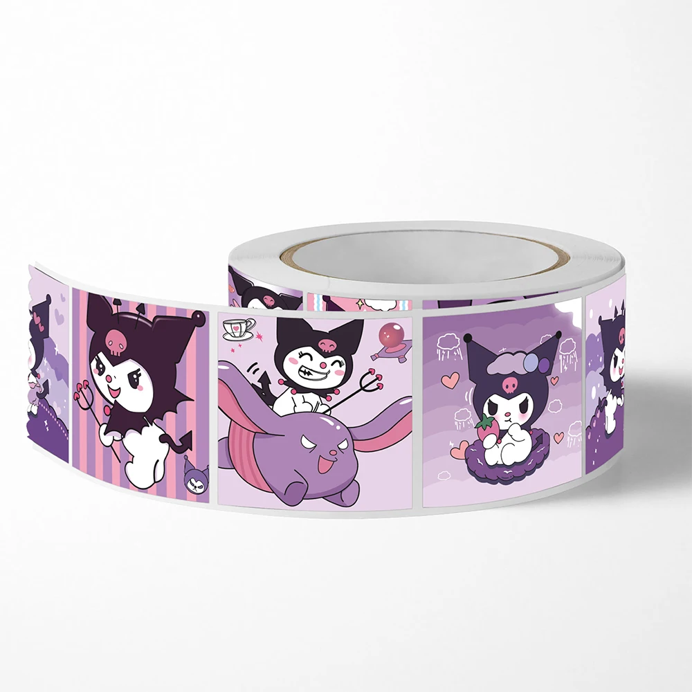 500pcs/Roll Sanrio Kuromi Cute Cartoon Sealing Stickers DIY Laptop Phone Case Suitcase Diary Decoration Sticker Reward Gift Toy
500pcs/Roll Sanrio Kuromi Cute Cartoon Sealing Stickers DIY Laptop Phone Case Suitcase Diary Decoration Sticker Reward Gift Toy