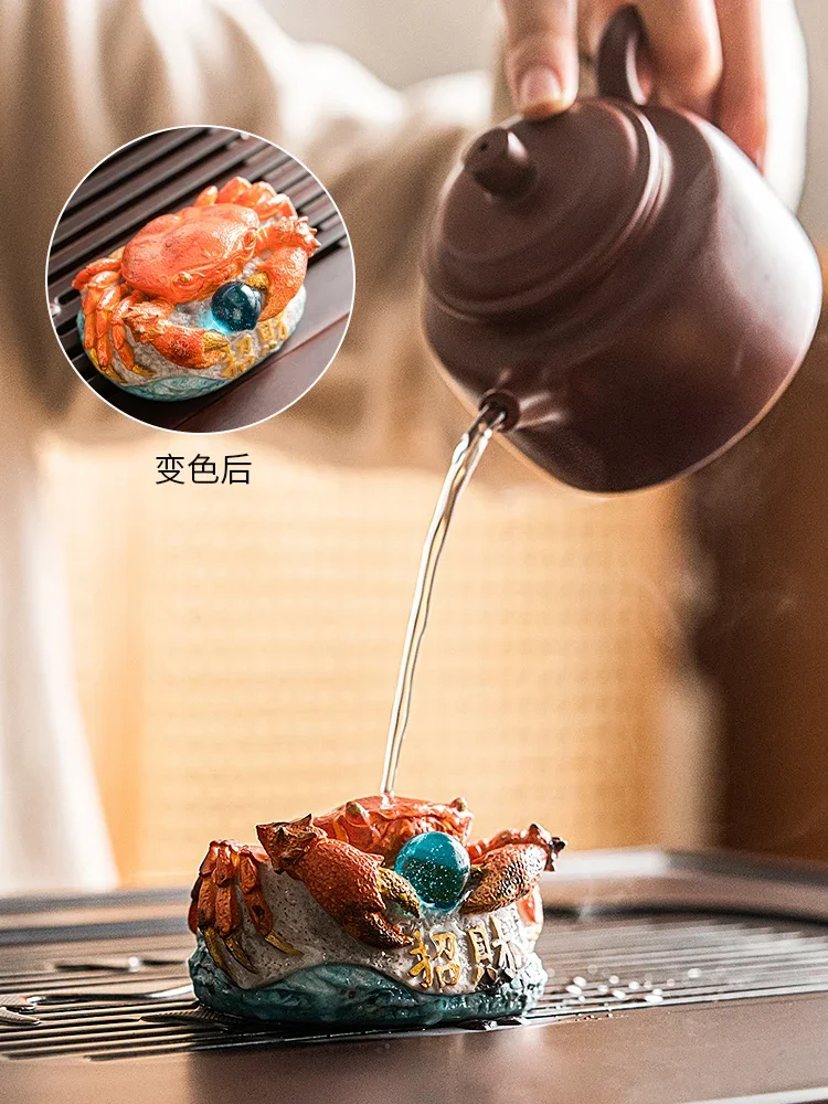Tea Pet Ornaments Color ChangeTea Worm Play Teaware Play Tea Plate Tea Table Kungfu Tea Ceremony Accessories Miniatures Crafts
Tea Pet Ornaments Color ChangeTea Worm Play Teaware Play Tea Plate Tea Table Kungfu Tea Ceremony Accessories Miniatures Crafts
