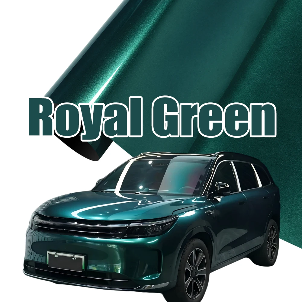 Metal Paint Royal Green Car Sticker Wrapping Vinyl Wrap Sticker on Car Motorcycle Film Cover Wrapping Foil Adhesive PET Decals
Metal Paint Royal Green Car Sticker Wrapping Vinyl Wrap Sticker on Car Motorcycle Film Cover Wrapping Foil Adhesive PET Decals