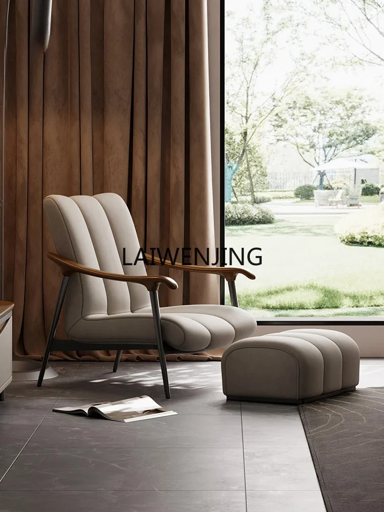 MJY light luxury premium single sofa chair large flat living room home high-end walnut leather leisure chair new
MJY light luxury premium single sofa chair large flat living room home high-end walnut leather leisure chair new
