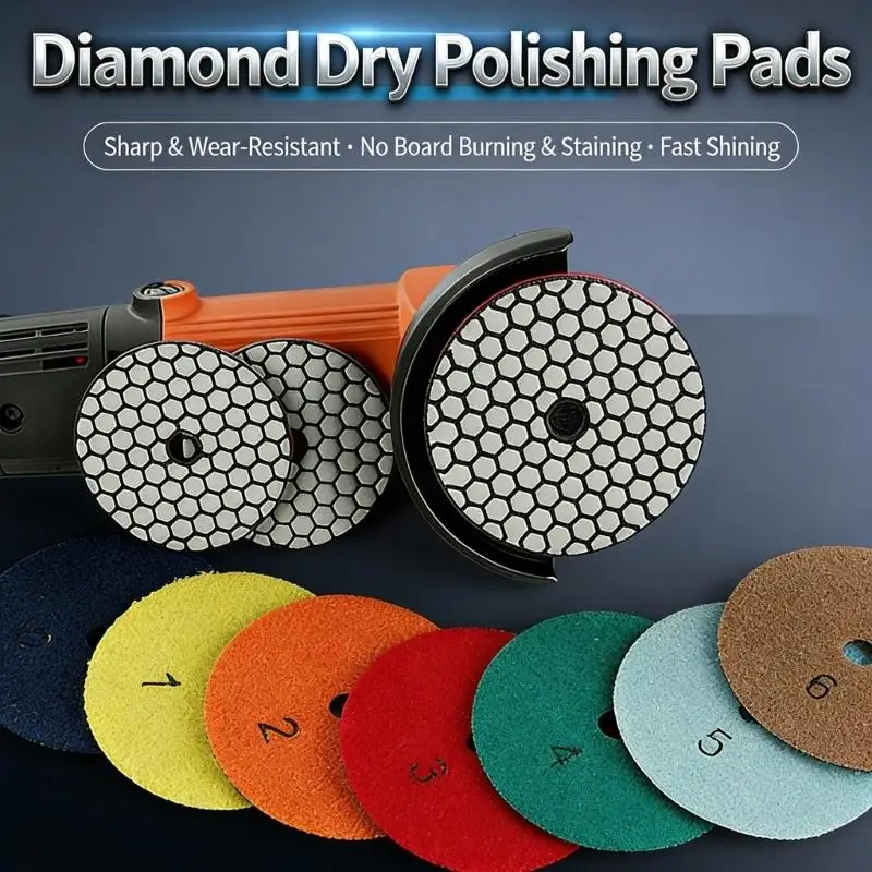 652F 4PCS 100mm Carbon Polishing Discs For Professional Stone Care Multiple Grit
652F 4PCS 100mm Carbon Polishing Discs For Professional Stone Care Multiple Grit