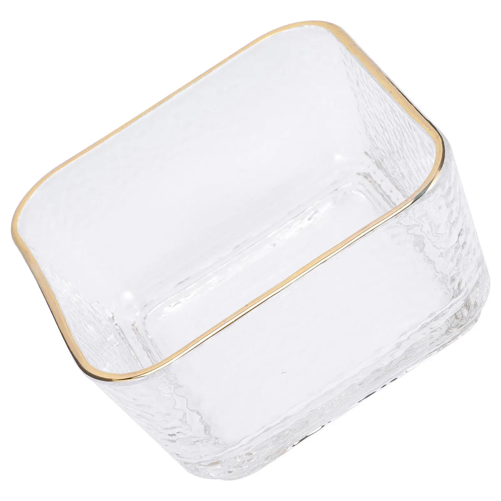 Hammered Glass Bowl Clear Square Serving Bowl for Salad Fruit Dessert Trifle Ice Cream Multi-Function Kitchen Decorative
Hammered Glass Bowl Clear Square Serving Bowl for Salad Fruit Dessert Trifle Ice Cream Multi-Function Kitchen Decorative