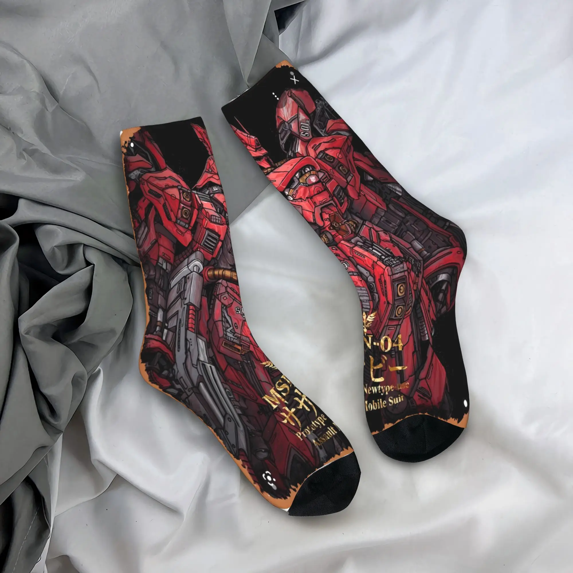 Women Men Socks Custom Gundam Manga Stockings Autumn Vintage Quality Socks Custom Cycling Non-Slip Socks
Women Men Socks Custom Gundam Manga Stockings Autumn Vintage Quality Socks Custom Cycling Non-Slip Socks