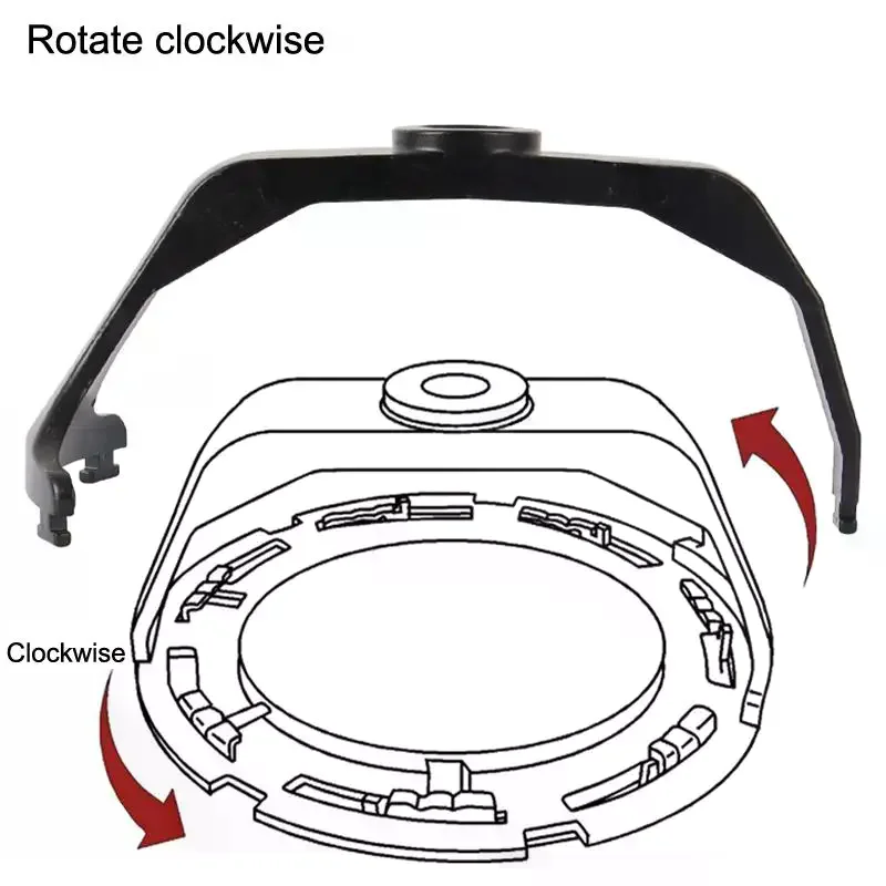 6599 Fuel Tank Lock Ring Tool Fuel Pump Sensor Removal And Installation Tool Fuel Tank Repair Kit Fuel Tank Cap Wrench
6599 Fuel Tank Lock Ring Tool Fuel Pump Sensor Removal And Installation Tool Fuel Tank Repair Kit Fuel Tank Cap Wrench