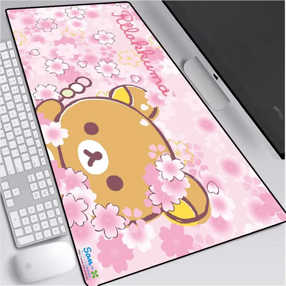 Sakura Bear RGB Kawaii Mouse Pad Rilakkuma Anime Pad LED Gamer Game Accessories PC Decoration Laptop mausepad Pink desk carpet
Sakura Bear RGB Kawaii Mouse Pad Rilakkuma Anime Pad LED Gamer Game Accessories PC Decoration Laptop mausepad Pink desk carpet