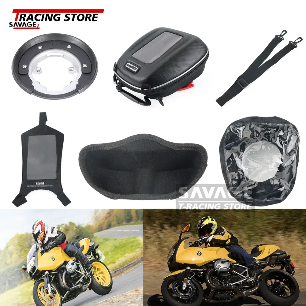 For BMW R1200R R1200S R1200GS Adventure R1200 HP2 Sport Mororycle Fuel Gas Tank Bag With Tanklock Ring Waterproof Multi-Function
For BMW R1200R R1200S R1200GS Adventure R1200 HP2 Sport Mororycle Fuel Gas Tank Bag With Tanklock Ring Waterproof Multi-Function