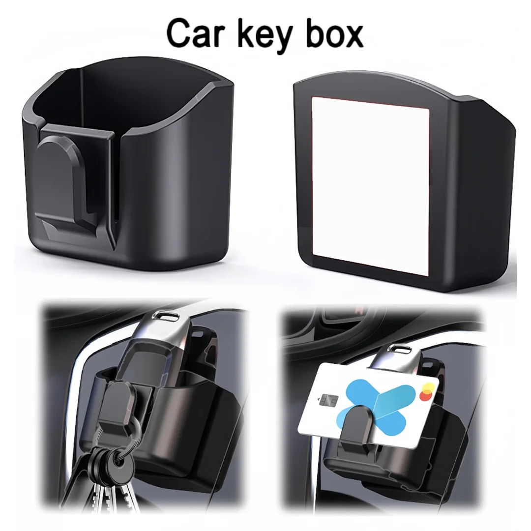 Universal Car Dashboard Key Storage Box Auto Back Self-Adhesive Organizer Box Dashboard Organizer Car Stowing Tidying Accessorie
Universal Car Dashboard Key Storage Box Auto Back Self-Adhesive Organizer Box Dashboard Organizer Car Stowing Tidying Accessorie
