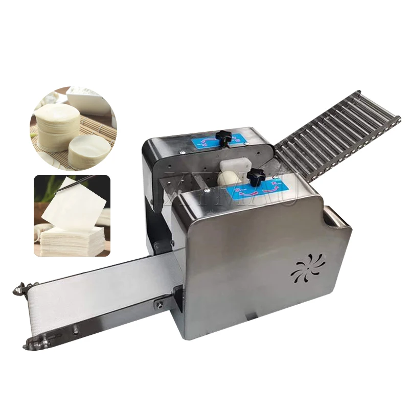 Dumpling Wrapper Machine Round Stainless Steel Electric Wonton Skin Maker Slicer Machine Commercial 220V110V
Dumpling Wrapper Machine Round Stainless Steel Electric Wonton Skin Maker Slicer Machine Commercial 220V110V