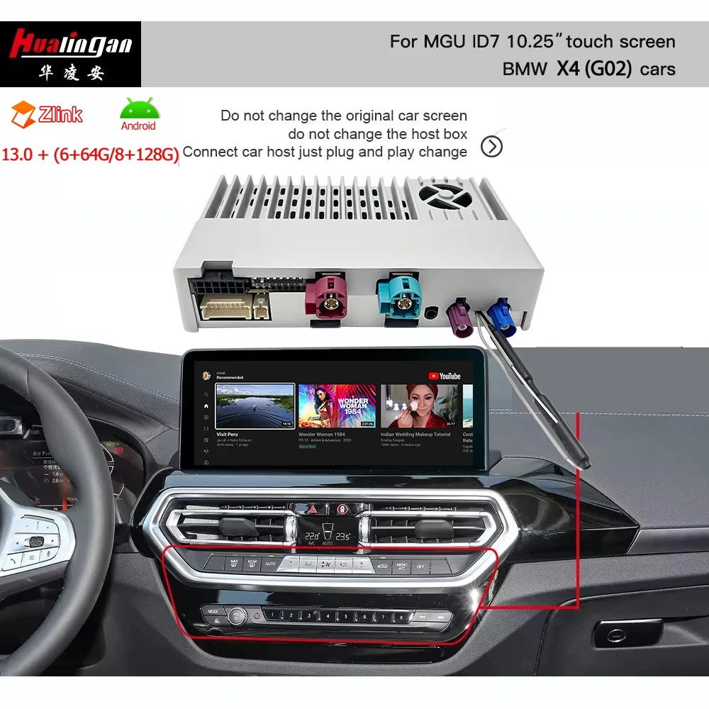The best Wireless CarPlay adapter G02 X4 3 in 1 CarPlay & Android Auto & Android 13 4G Wi-Fi mirror iPhone to 10.25 "screen Mirr
The best Wireless CarPlay adapter G02 X4 3 in 1 CarPlay & Android Auto & Android 13 4G Wi-Fi mirror iPhone to 10.25 "screen Mirr