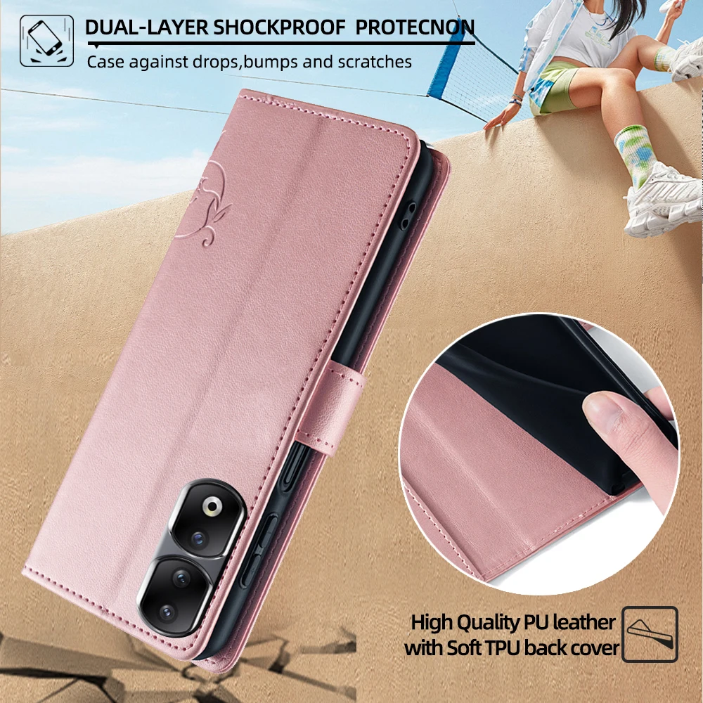 PU leather Phone Case for Honor 400 300 Pro 5G X8c X6c X5c X7d Cases elegant Fundas Matching wrist strap Protection Anti-drop
PU leather Phone Case for Honor 400 300 Pro 5G X8c X6c X5c X7d Cases elegant Fundas Matching wrist strap Protection Anti-drop