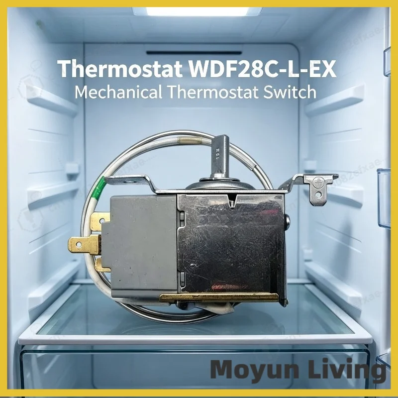 WDF28C-L-EX Mechanical Thermostat Switch For Ronshen Hisense Refrigerator
WDF28C-L-EX Mechanical Thermostat Switch For Ronshen Hisense Refrigerator