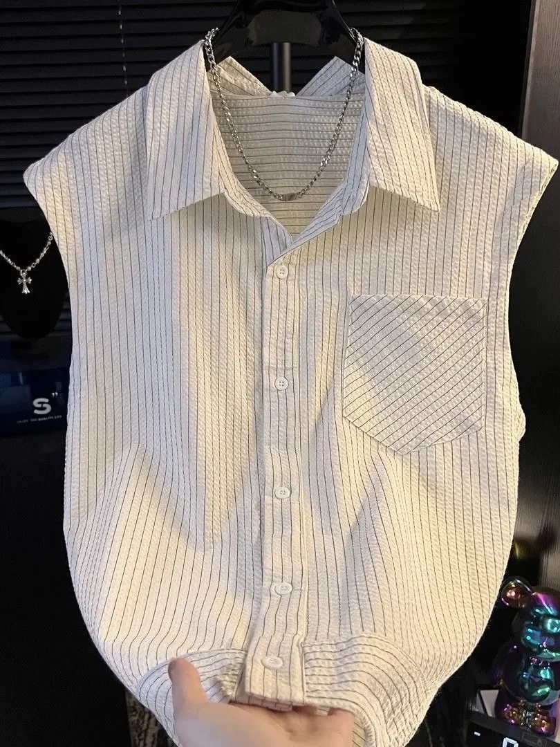 Loose ort Sve Striped Design Men's irt Faionable Casual Breathable Stand Fit Polyester Youth ular All Seasons
Loose ort Sve Striped Design Men's irt Faionable Casual Breathable Stand Fit Polyester Youth ular All Seasons