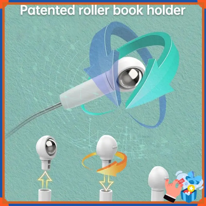Compact 360 Rotating Desktop Book Stand With Transparent Panel Page Clips Foldable And Angle Adjustable Holder For Book Holder
Compact 360 Rotating Desktop Book Stand With Transparent Panel Page Clips Foldable And Angle Adjustable Holder For Book Holder