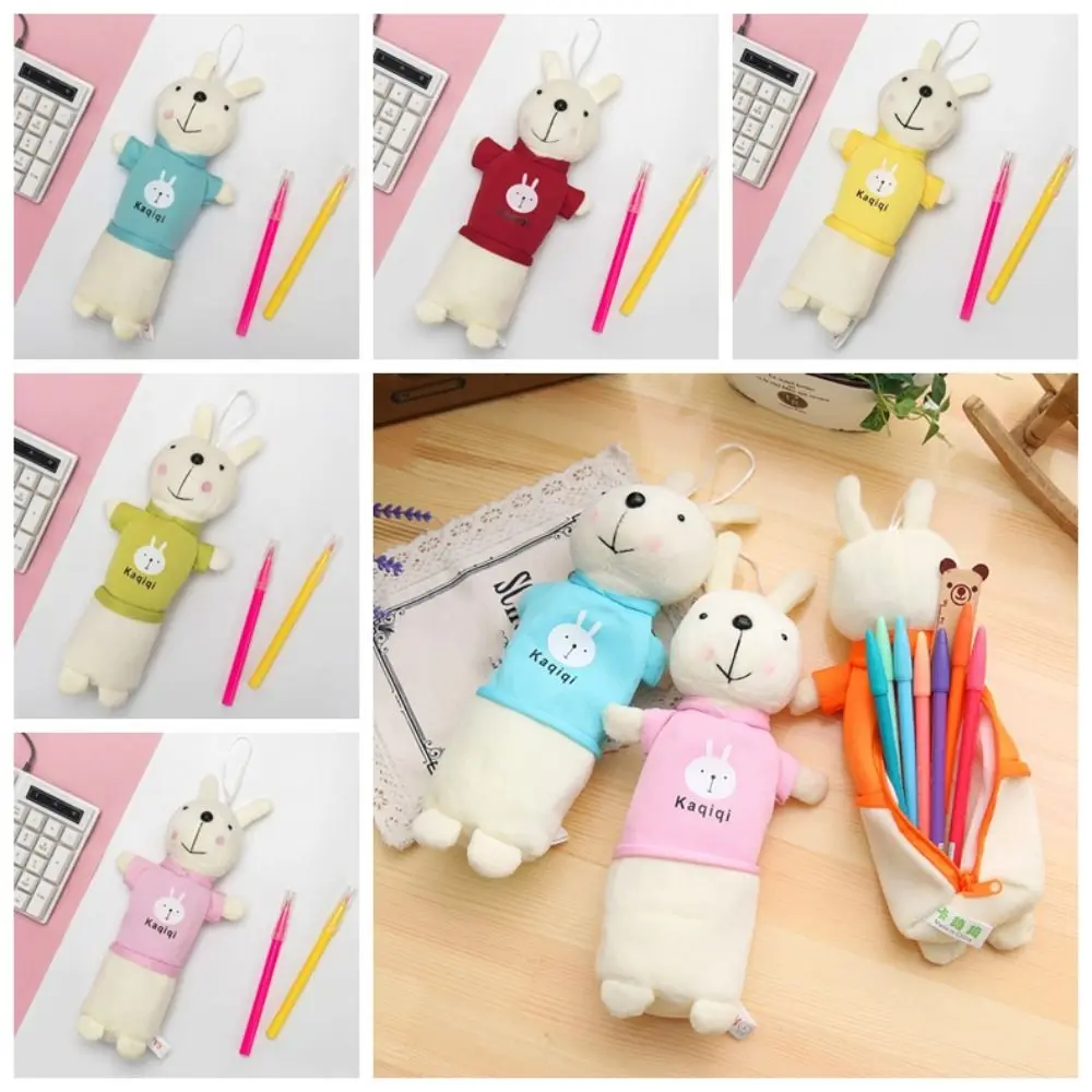 Durable Simple Plush Rabbit Pencil Bag Kawaii Creative Student Pencil Case Large Capacity Cartoon Stationery Storage Box Gifts
Durable Simple Plush Rabbit Pencil Bag Kawaii Creative Student Pencil Case Large Capacity Cartoon Stationery Storage Box Gifts