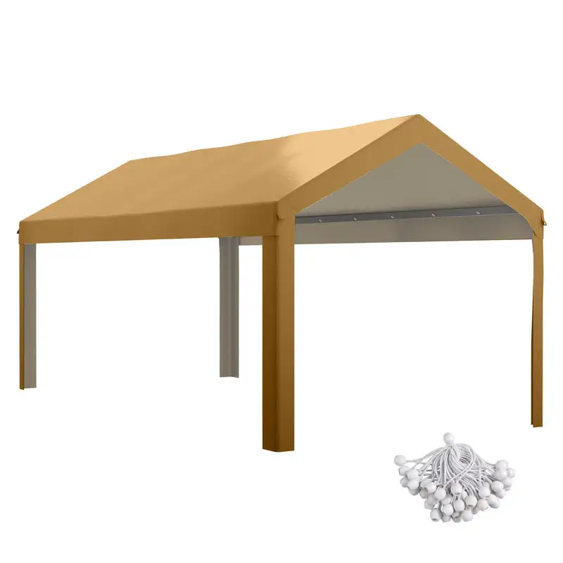 10 x 20ft Carport Roof, UV Resistant Canopy Replacement, Fits 84C-378V00 and 84C-206 Series, Beige
10 x 20ft Carport Roof, UV Resistant Canopy Replacement, Fits 84C-378V00 and 84C-206 Series, Beige